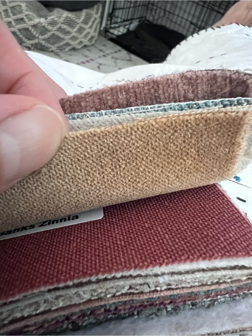 Over 20 Lux Chenille,Soft Velvet-style Weaves, Bouclés etc Fabric Swatches